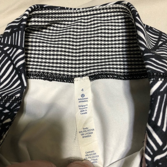Lululemon Pace Rival + Wunder Under Crop sz.4 - Picture 4 of 9